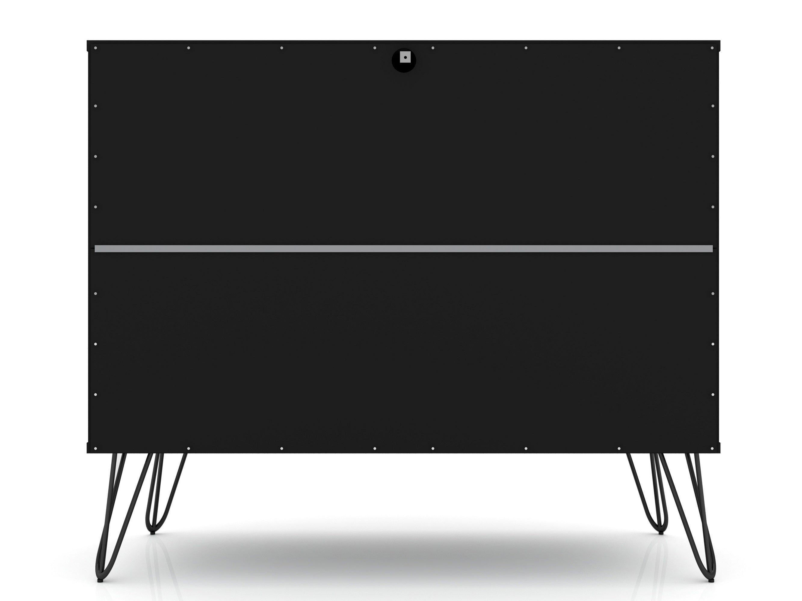 Rockefeller Modern Black Dresser | Mid-Century Bedroom Storage | MidinMod
