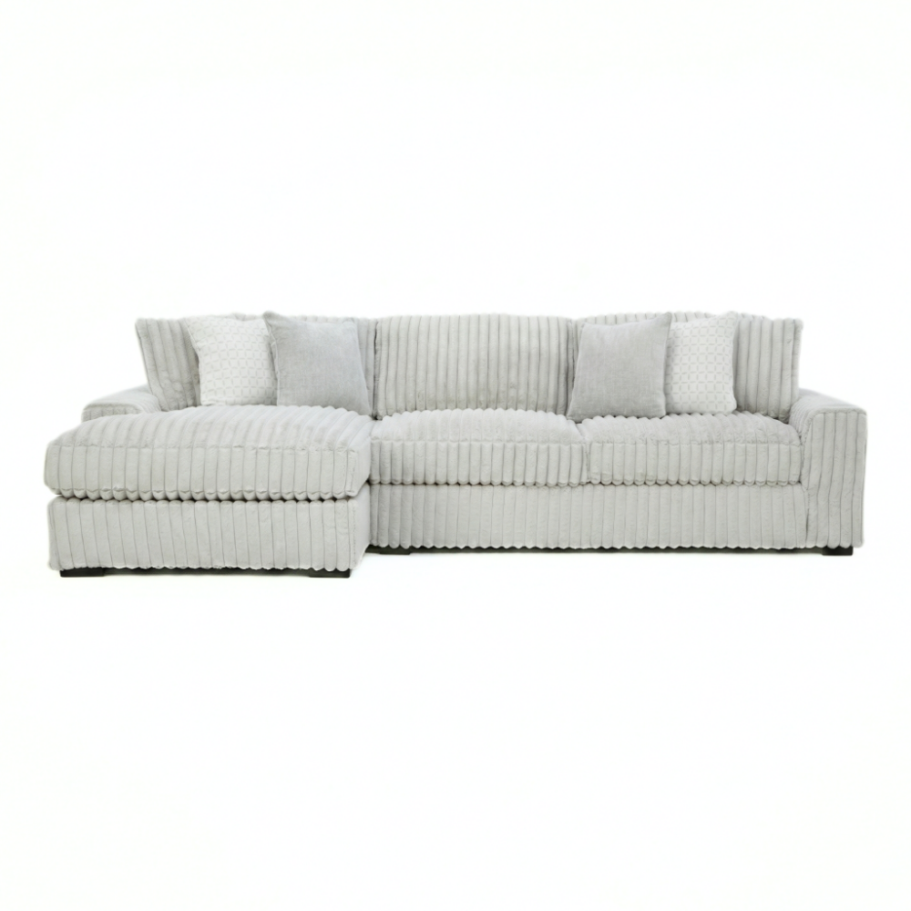 Stupendous 2-Piece Sectional with Left Chaise