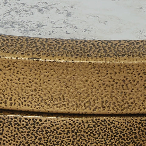 Korajane Round End Table - Gold