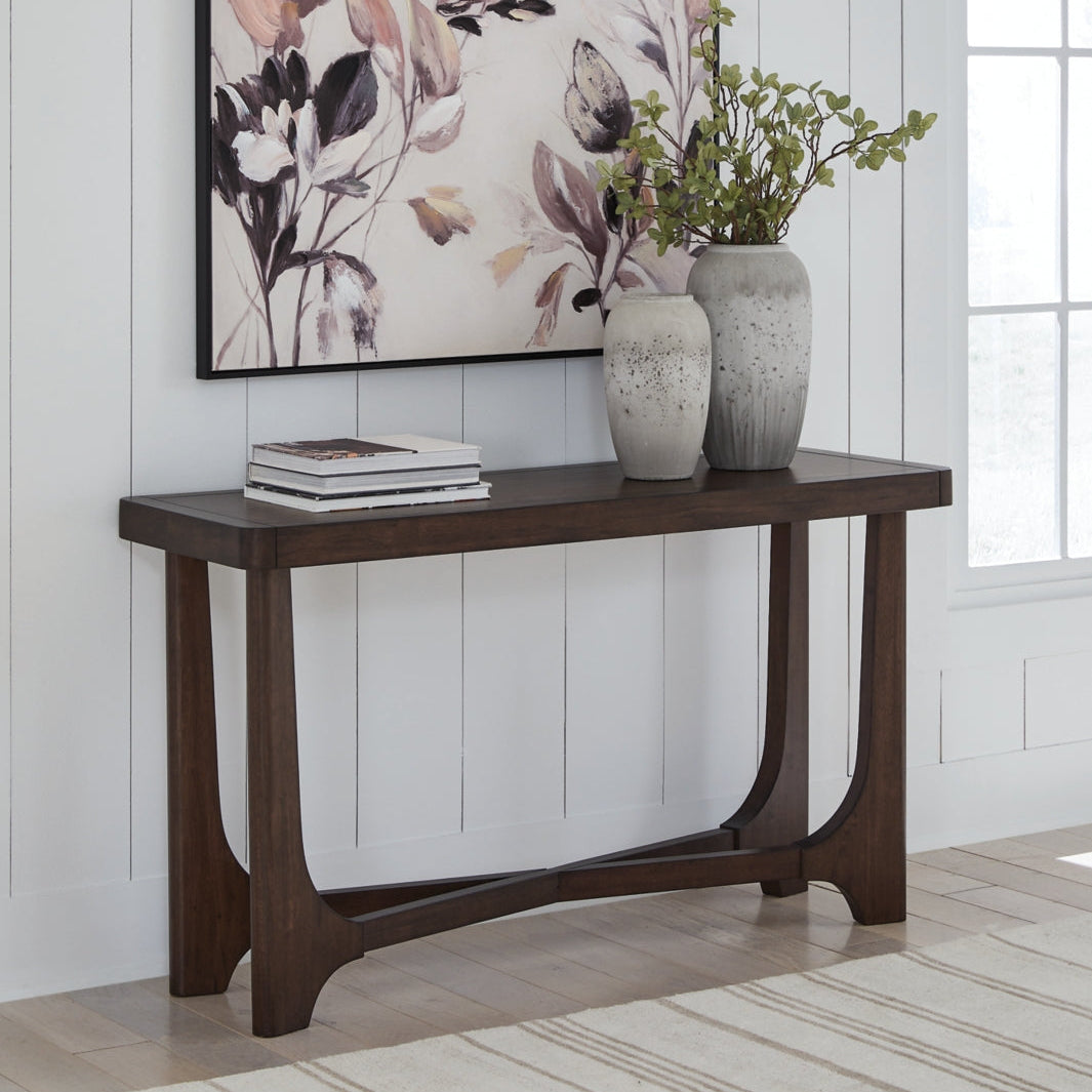 Korestone Sofa Table - Brown