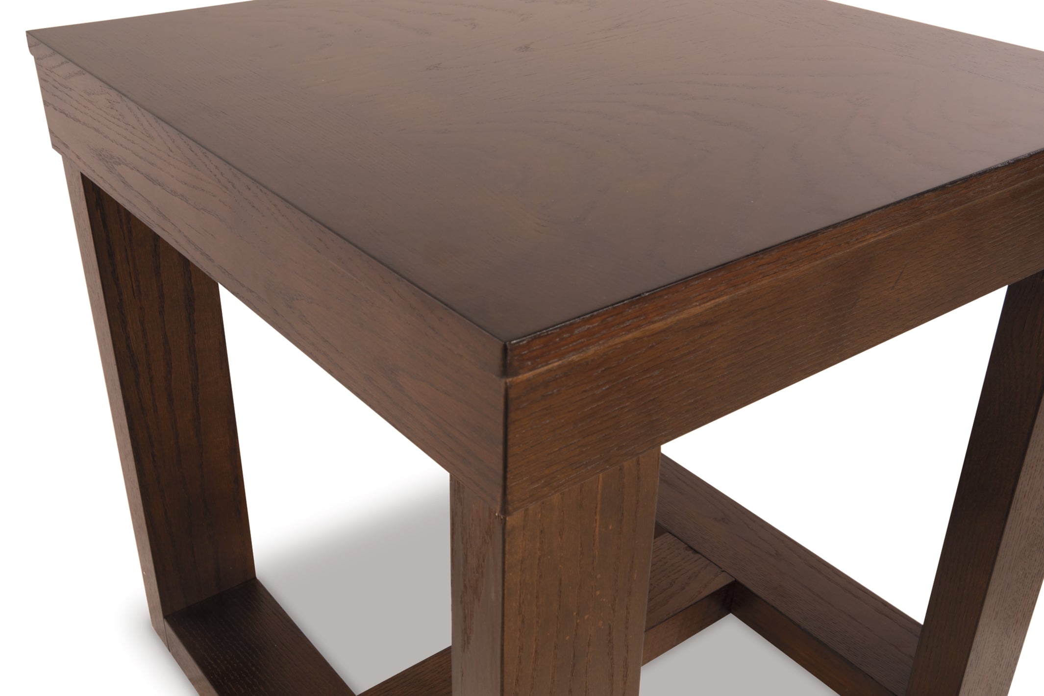 Watson Square End Table - Dark Brown