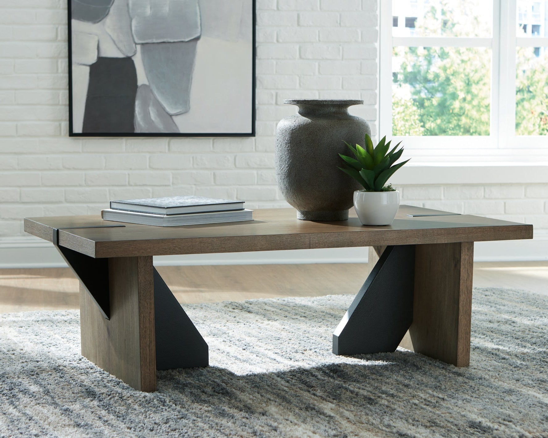 Kandinew Rectangular Cocktail Table
