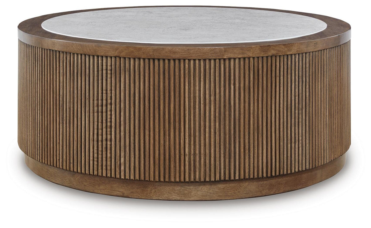 Hadonna Round Cocktail Table