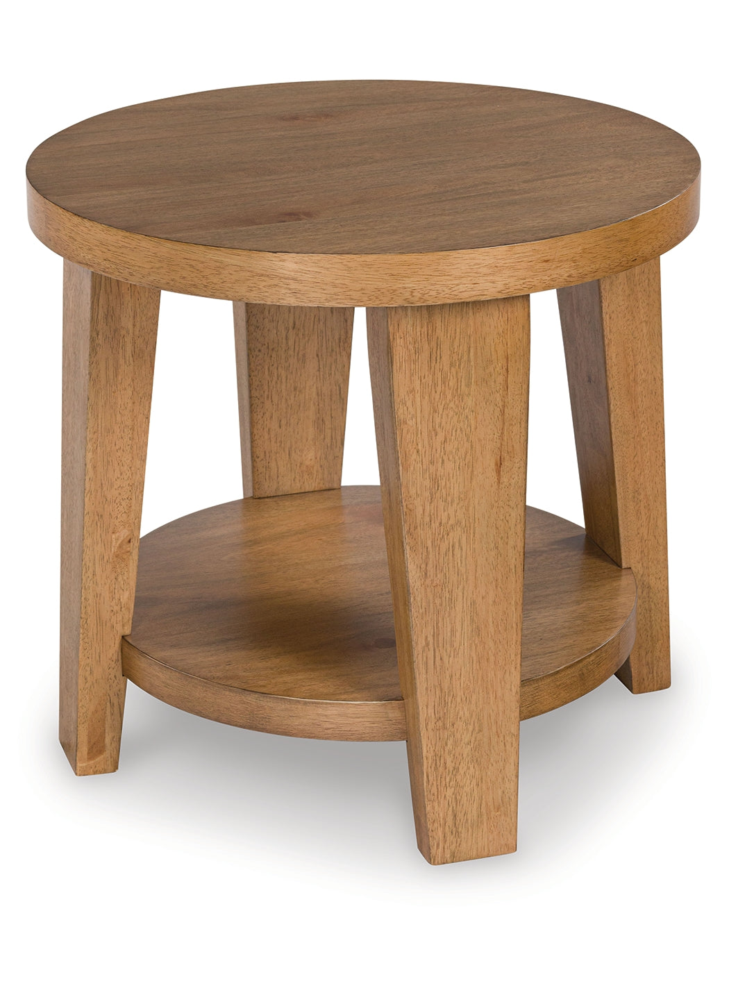 Kristiland Round End Table - Natural