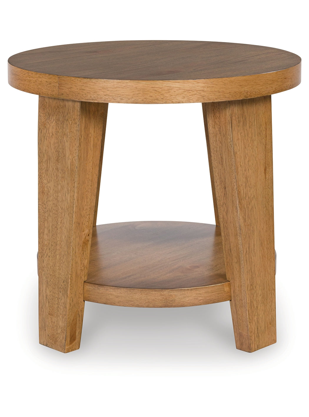 Kristiland Round End Table - Natural