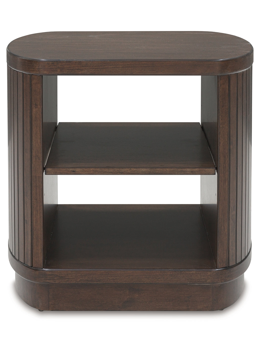 Korestone Square End Table - Brown