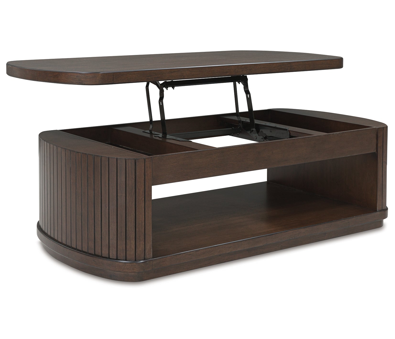 Korestone Lift Top Cocktail Table - Brown