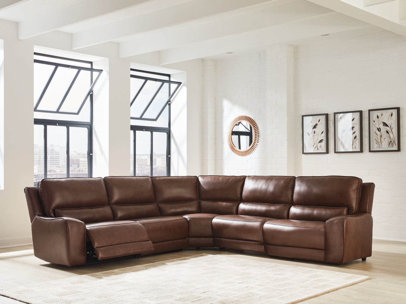 Silverbrooke 5-Piece Power Reclining Sectional