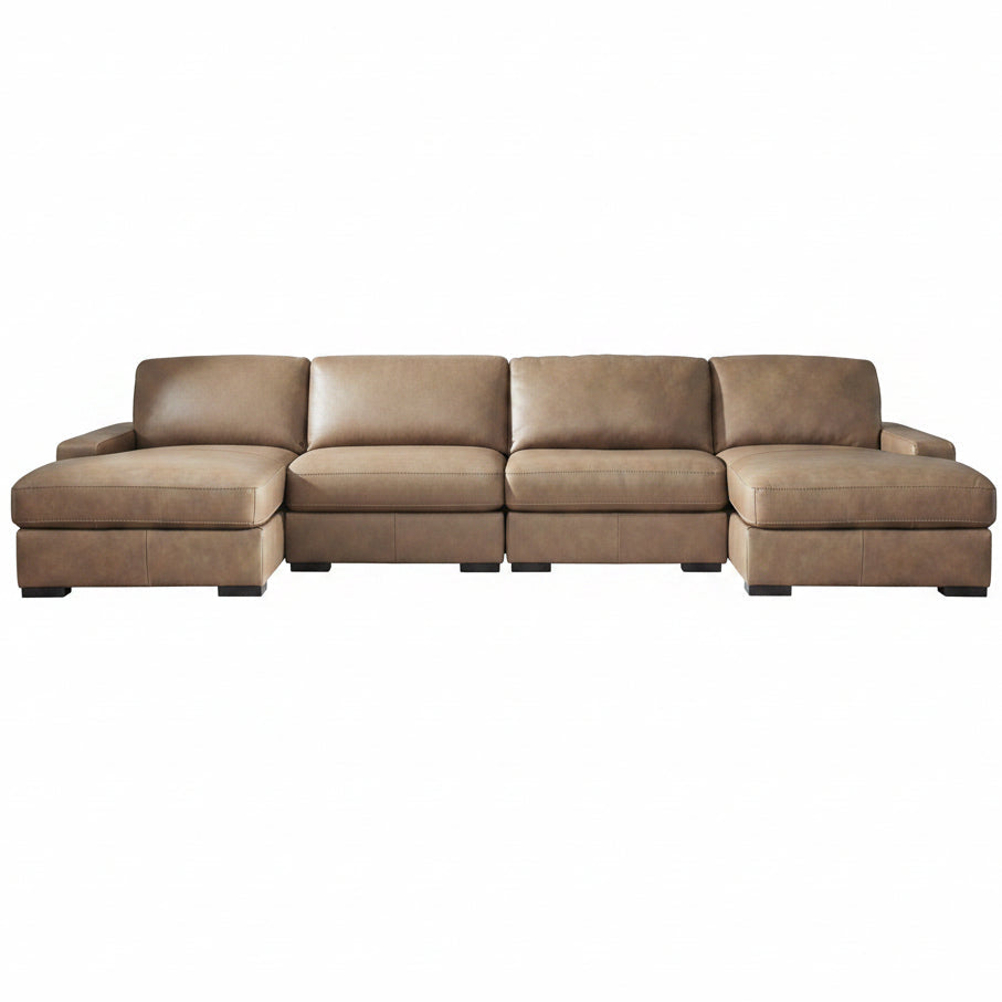 Veronella 4-Piece Double Chaise Sectional
