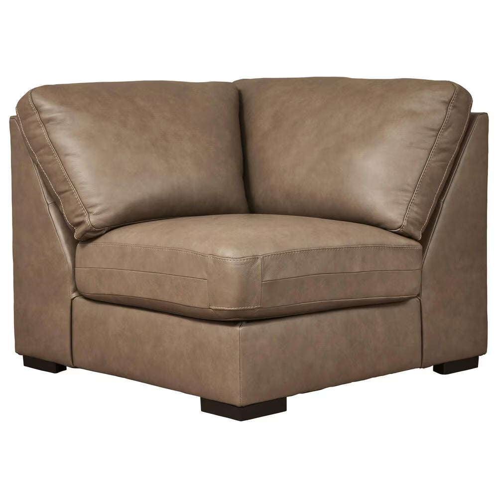 Veronella 4-Piece Sectional | Modern Brown Leather Modular Sofa | MidinMod