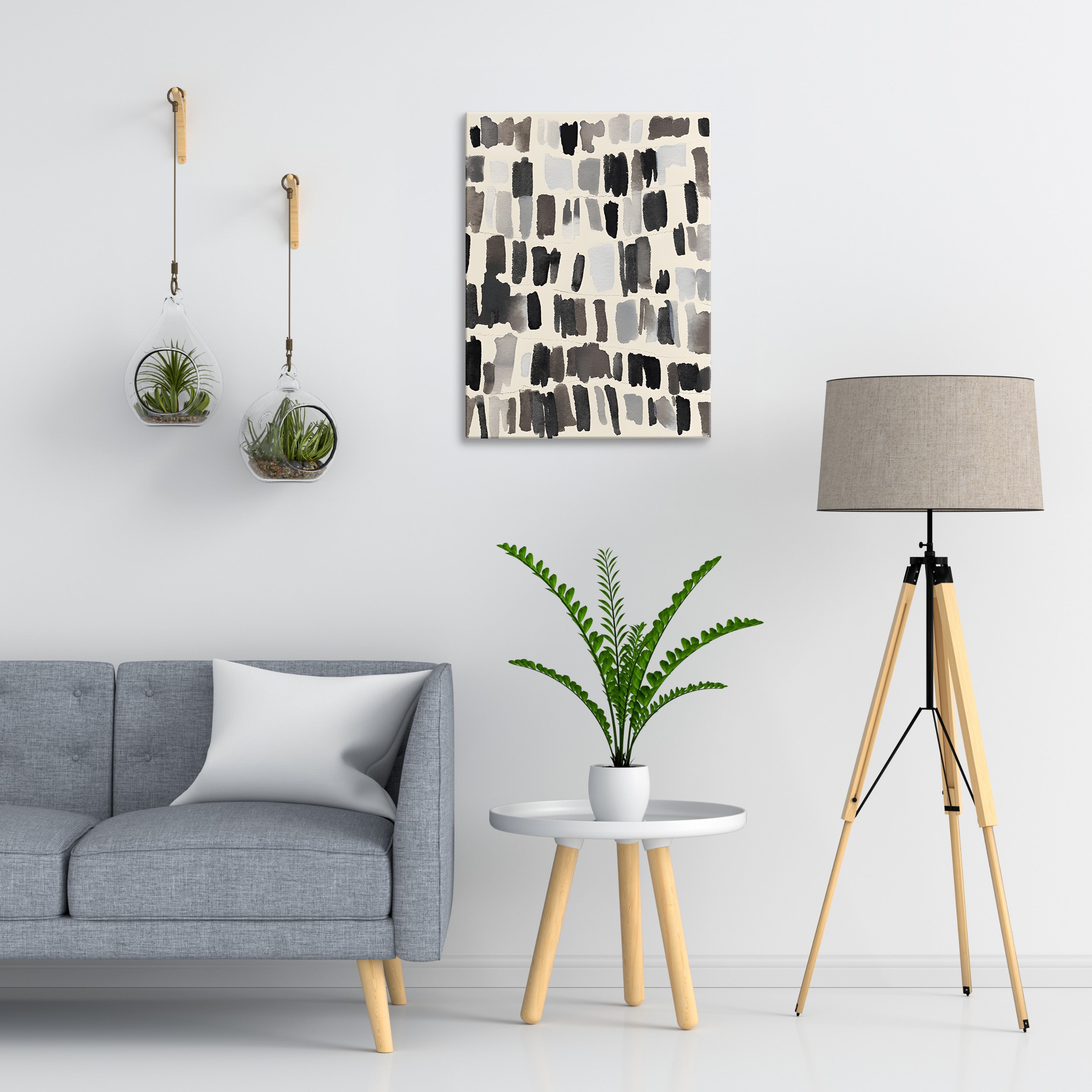 Chalk and Flint Abstract Wall Art