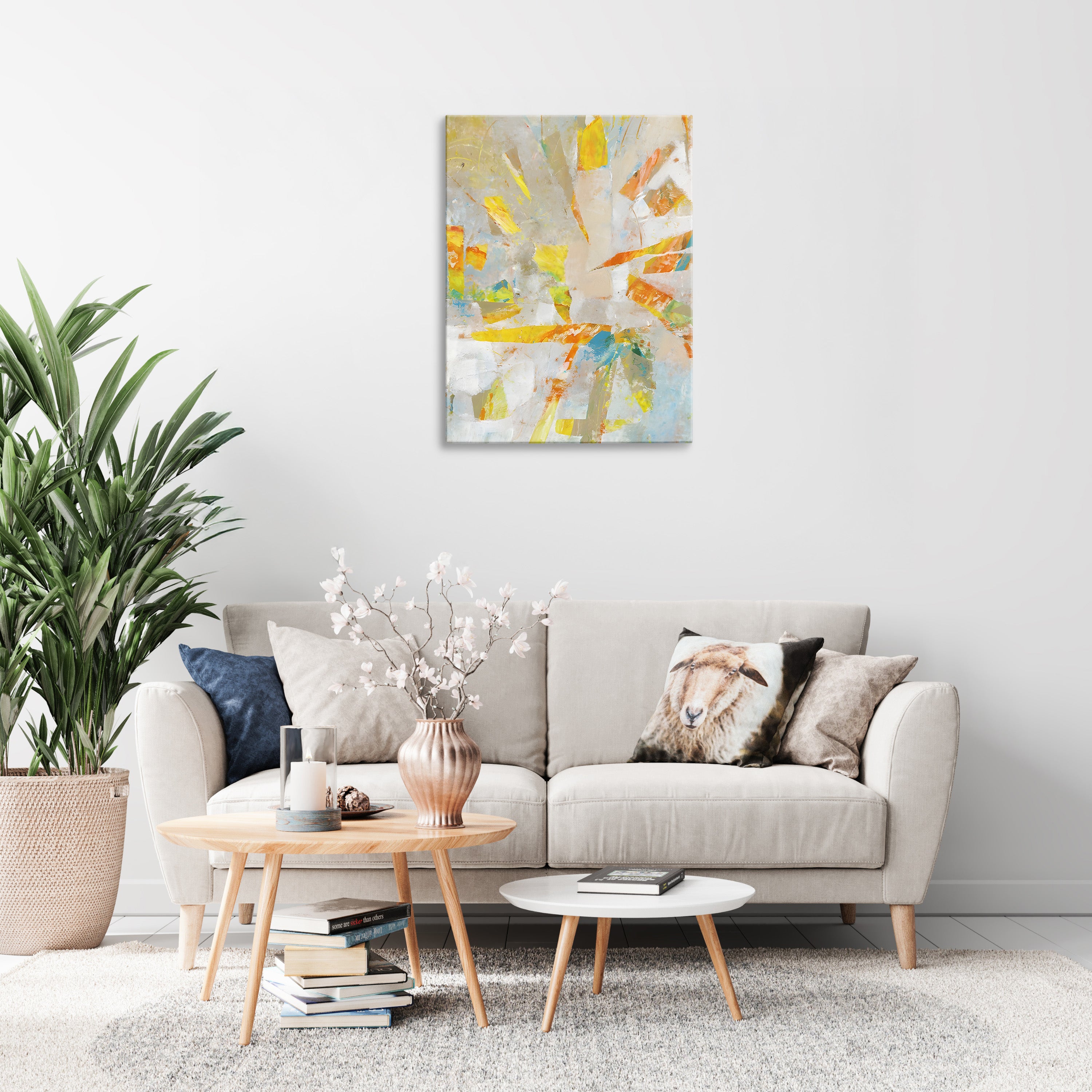 Shattered Abstract Wall Art