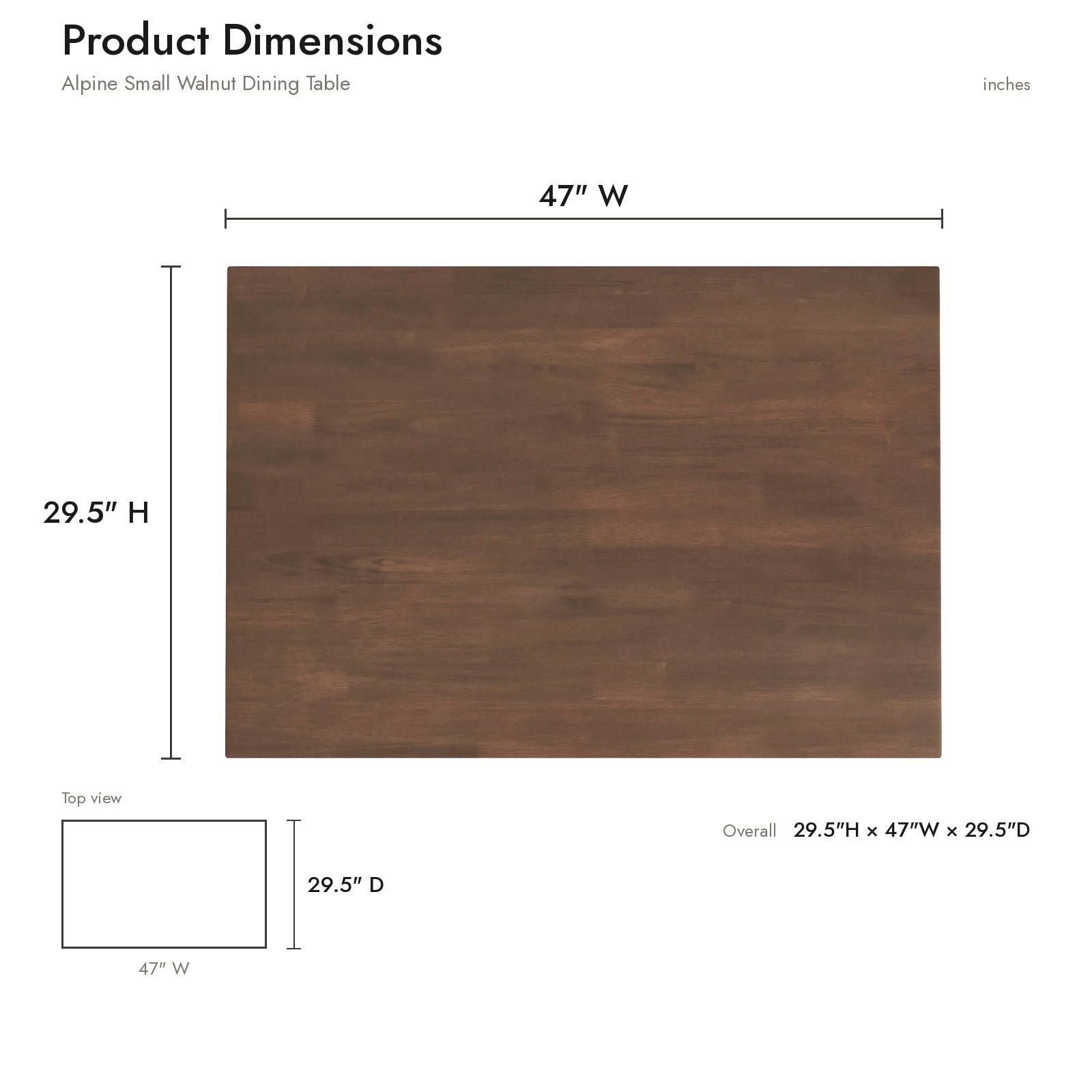 Product Dimensions