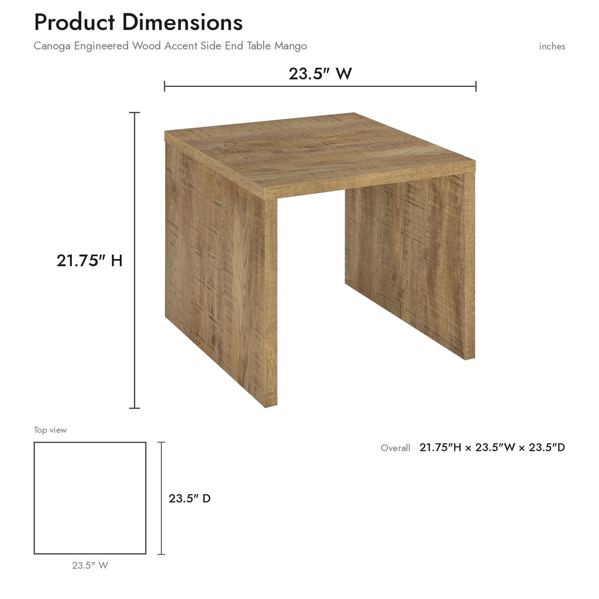 Product Dimensions