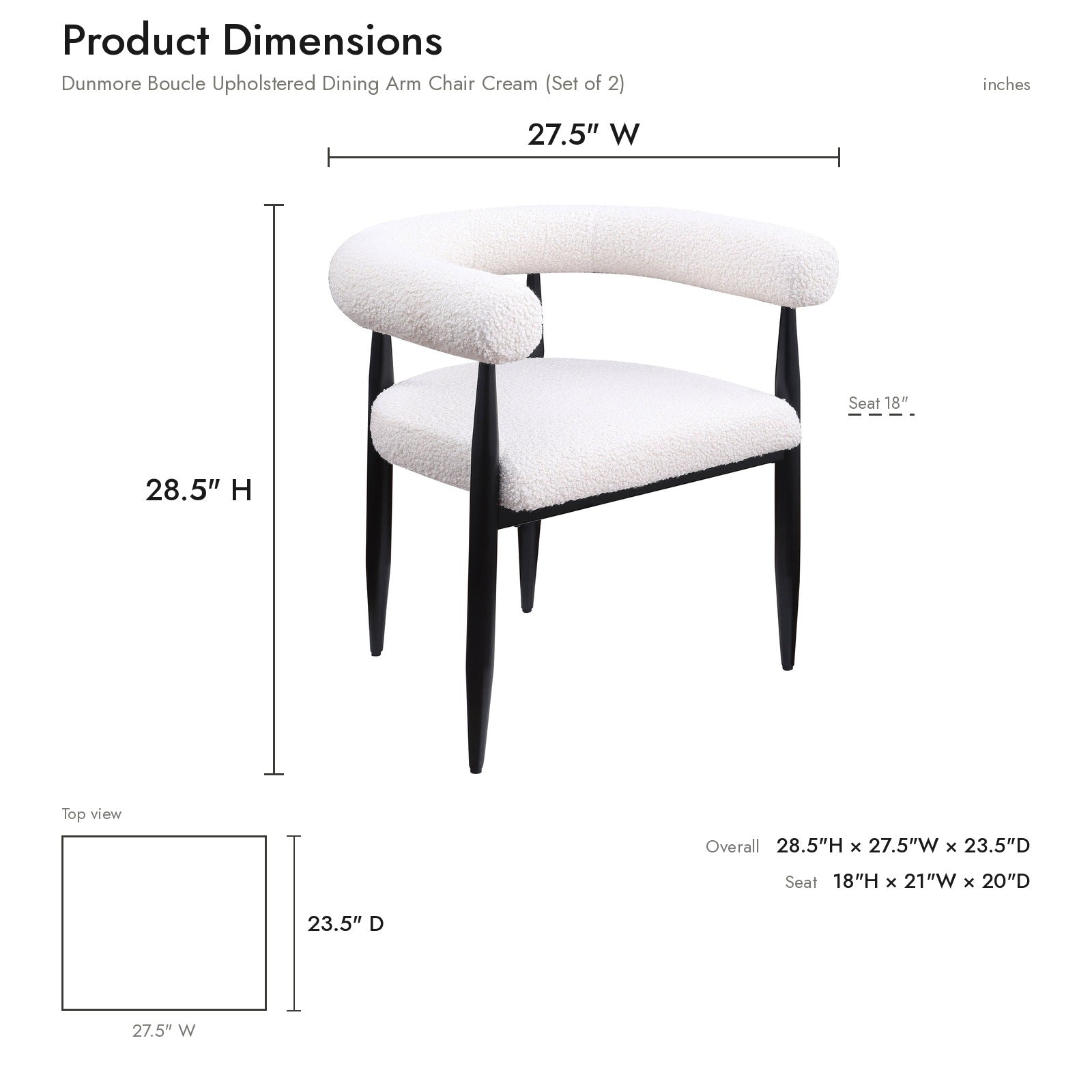 Product Dimensions