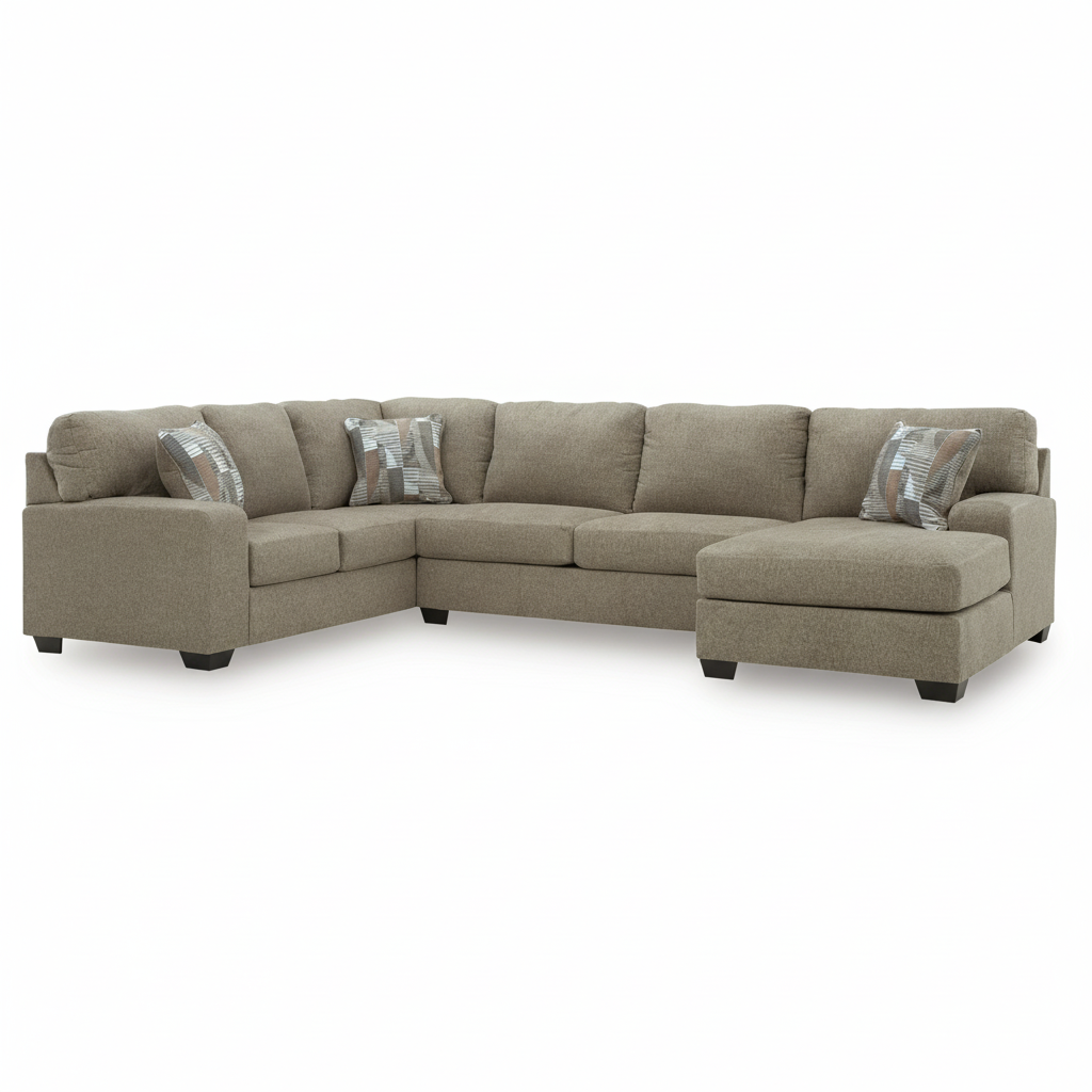 Newellen 3-Piece Sectional with Chaise
