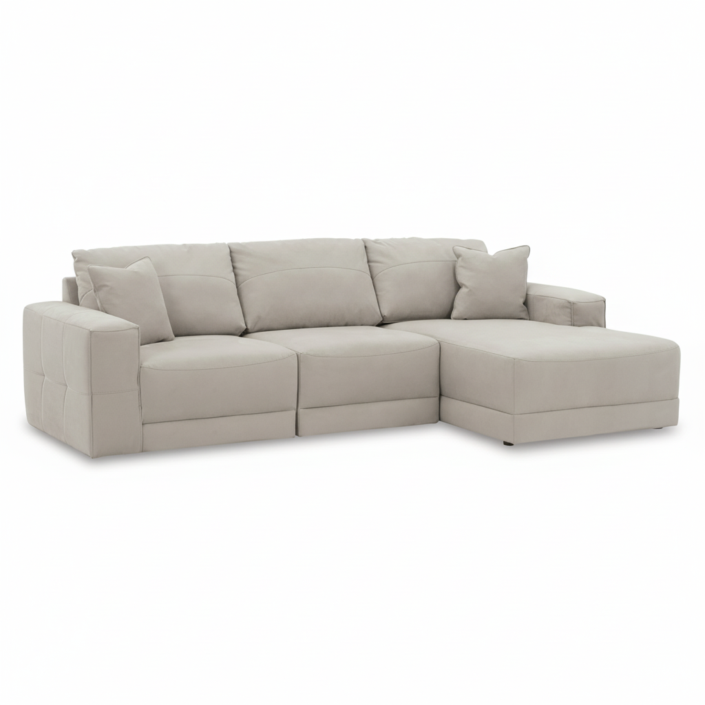 Next-Gen Gaucho 3-Piece Sectional Sofa with Chaise - Right-Arm Chaise