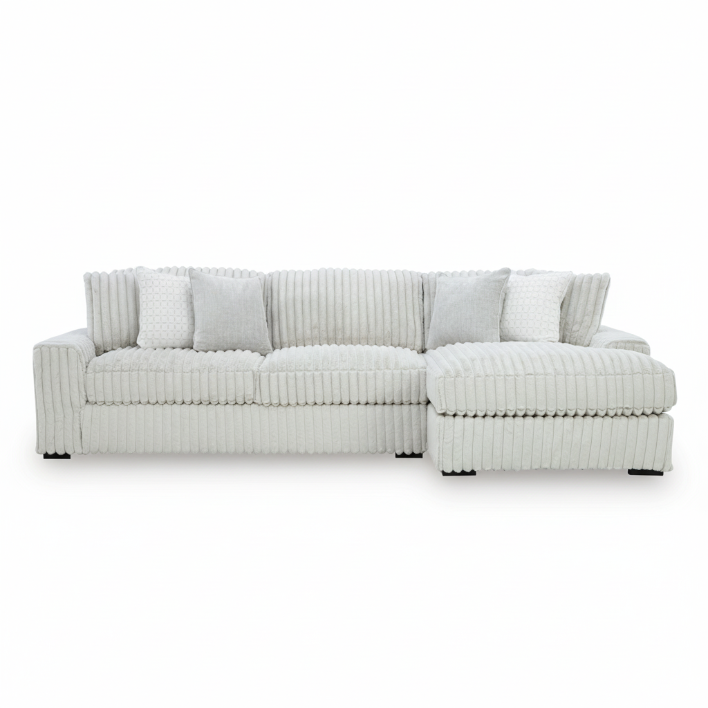 Stupendous 2-Piece Sectional with Chaise