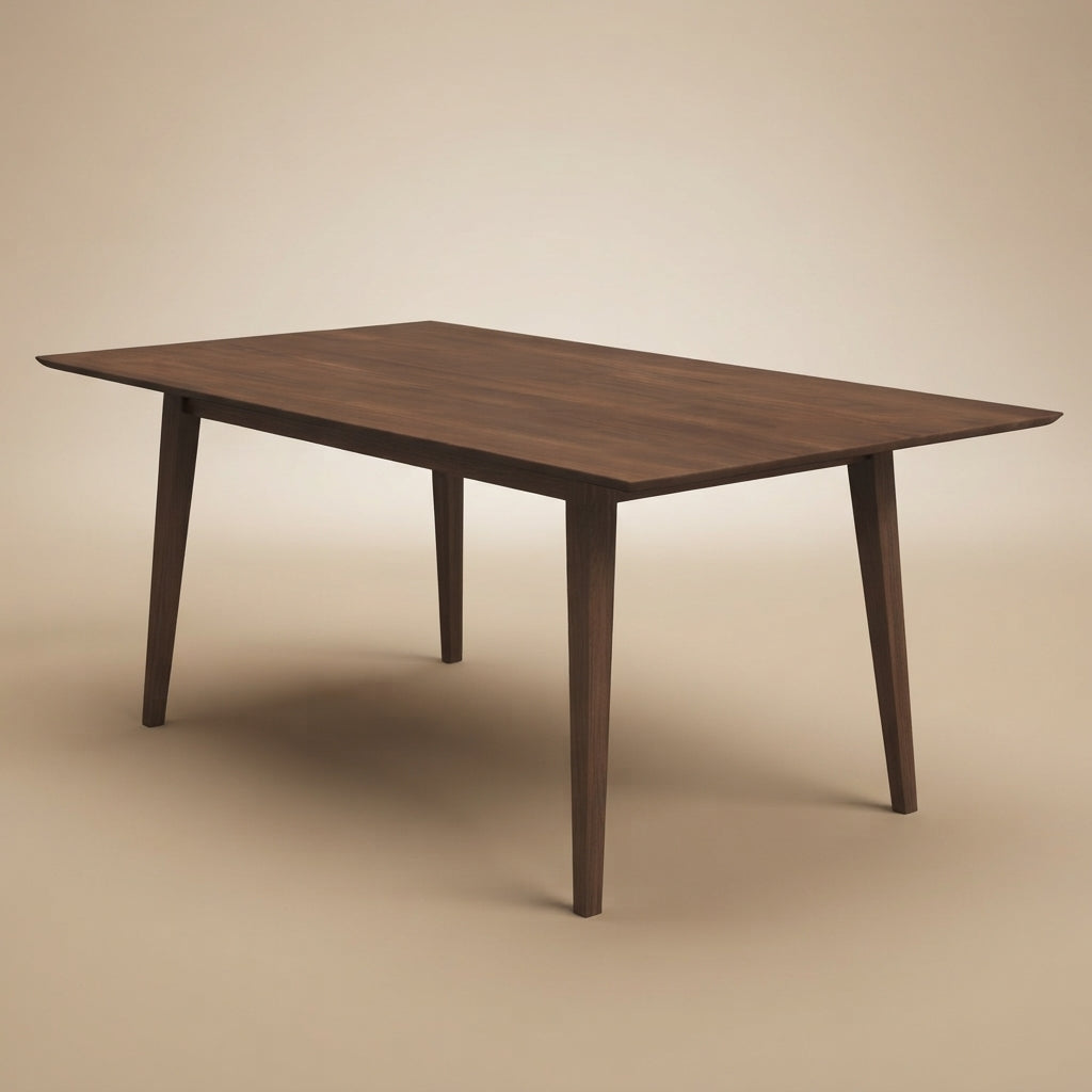Alpine Large Walnut Dining Table
