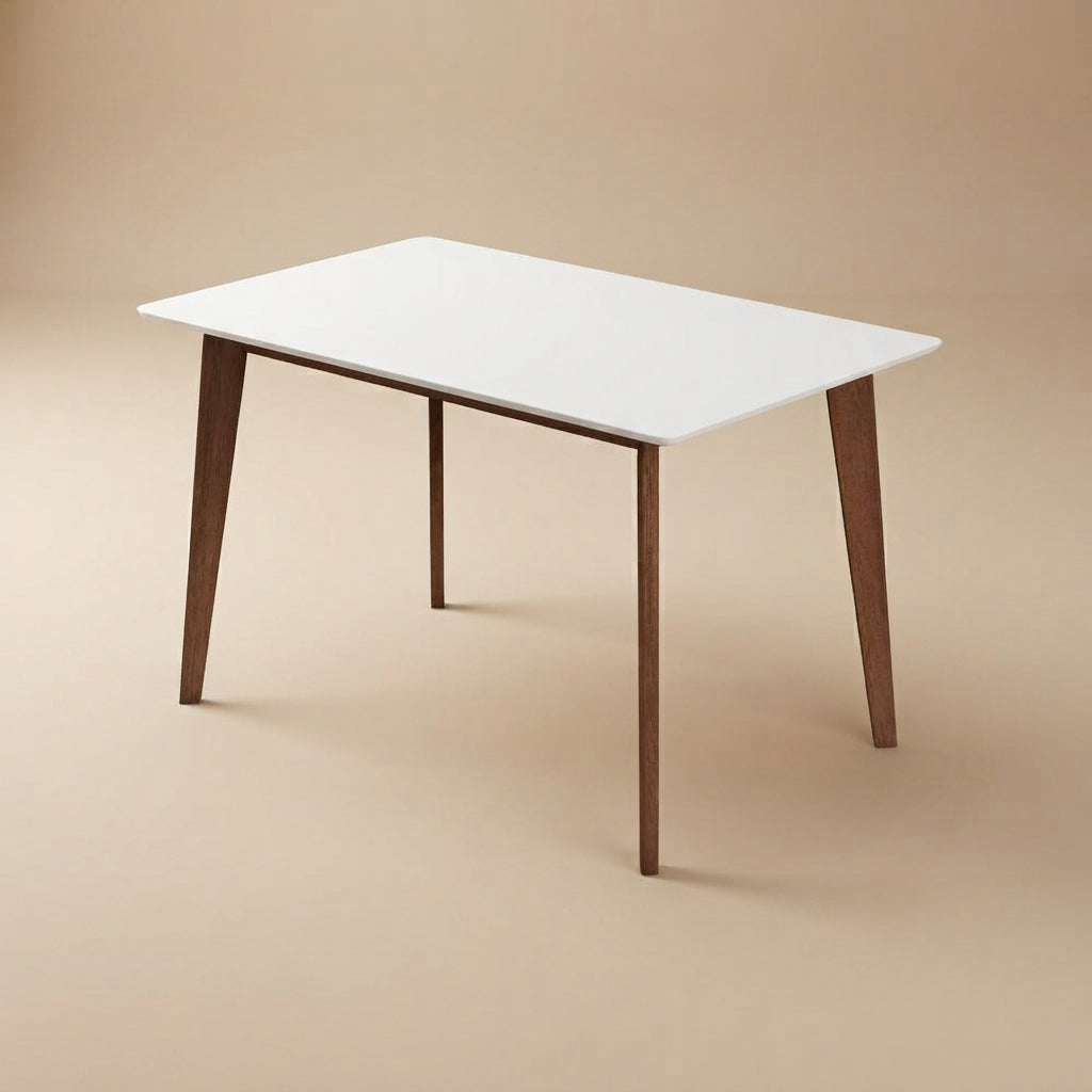 Abbott White Small Dining Table