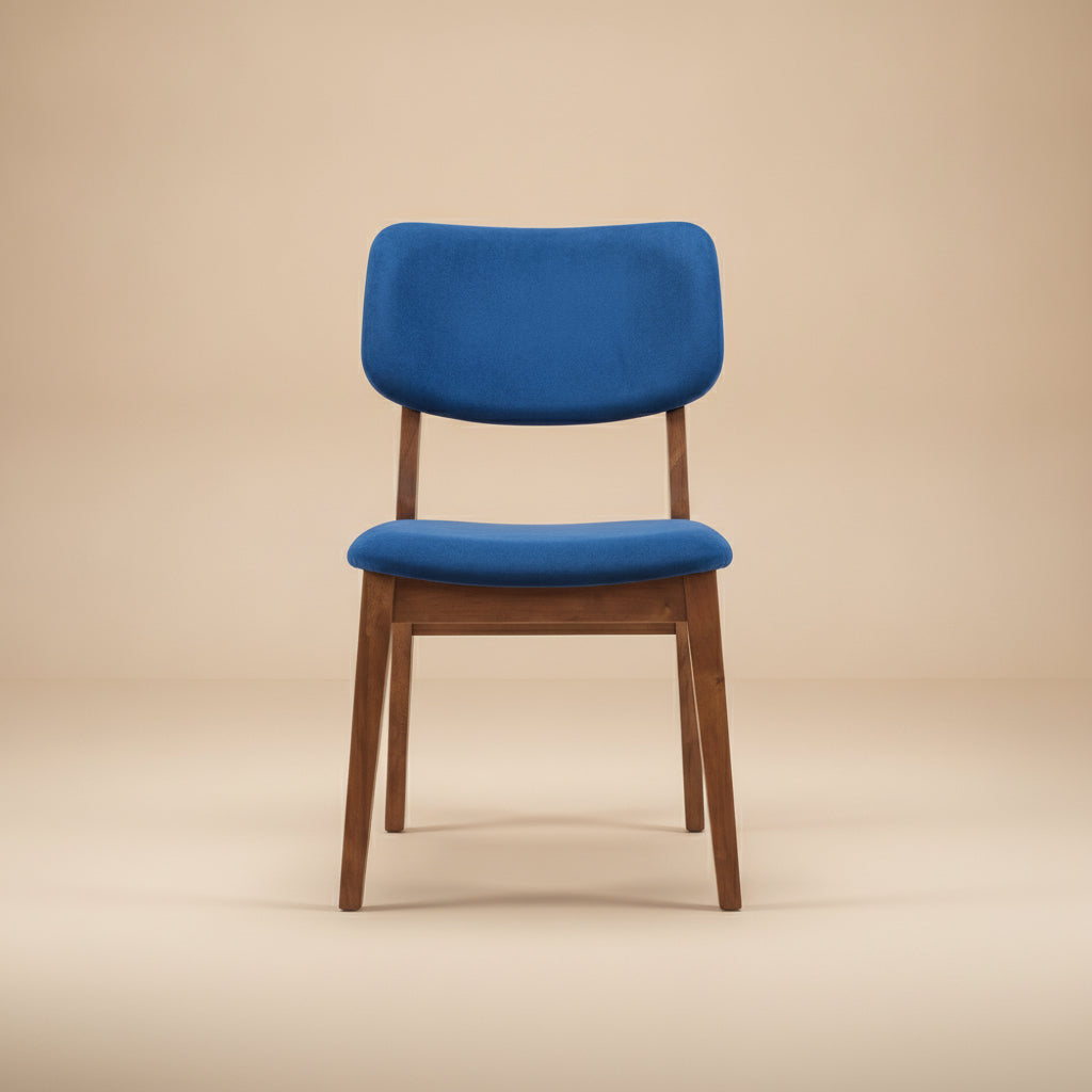 Abbott Blue Velvet Dining Chair - Set of 2