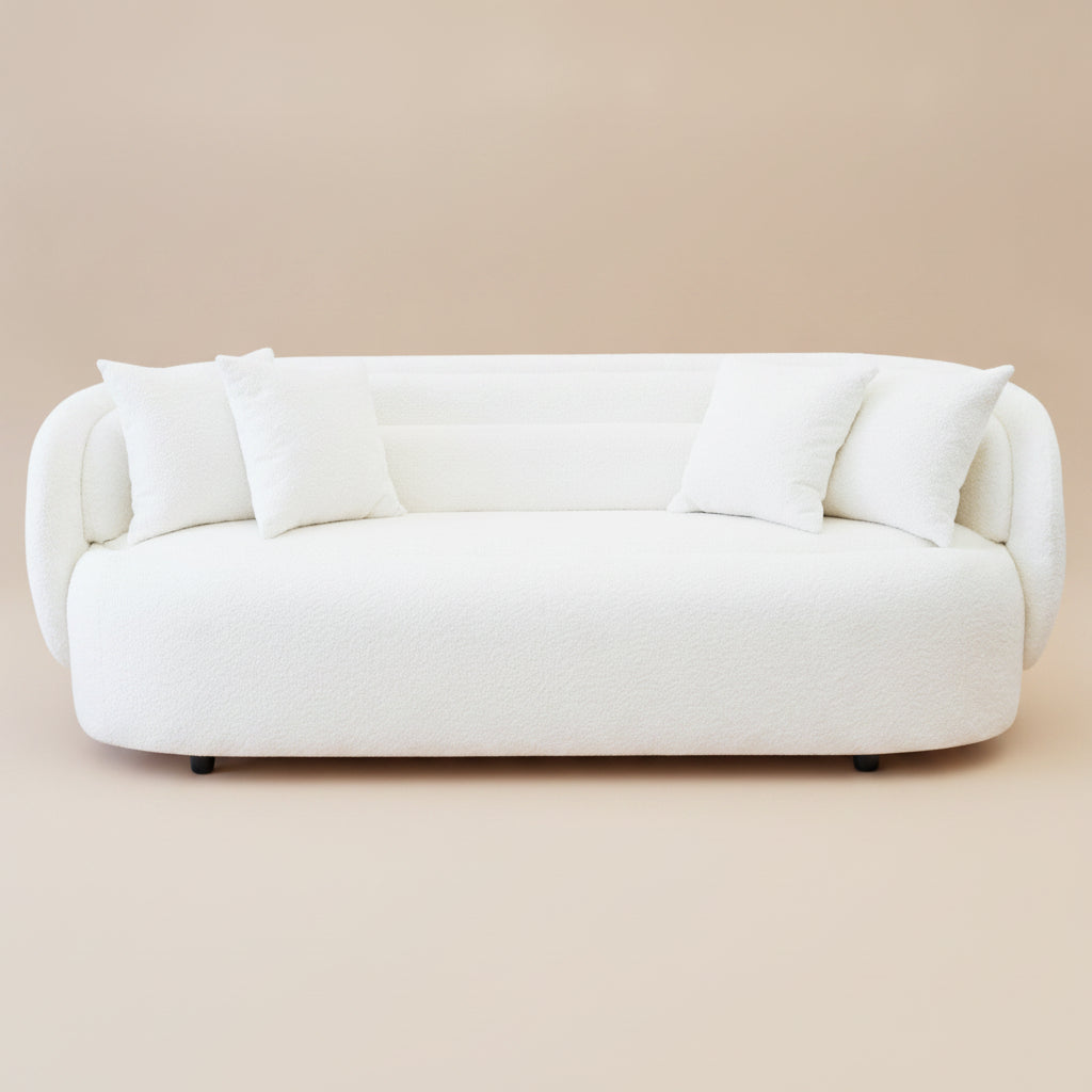 Chelsea Ivory Boucle Sofa