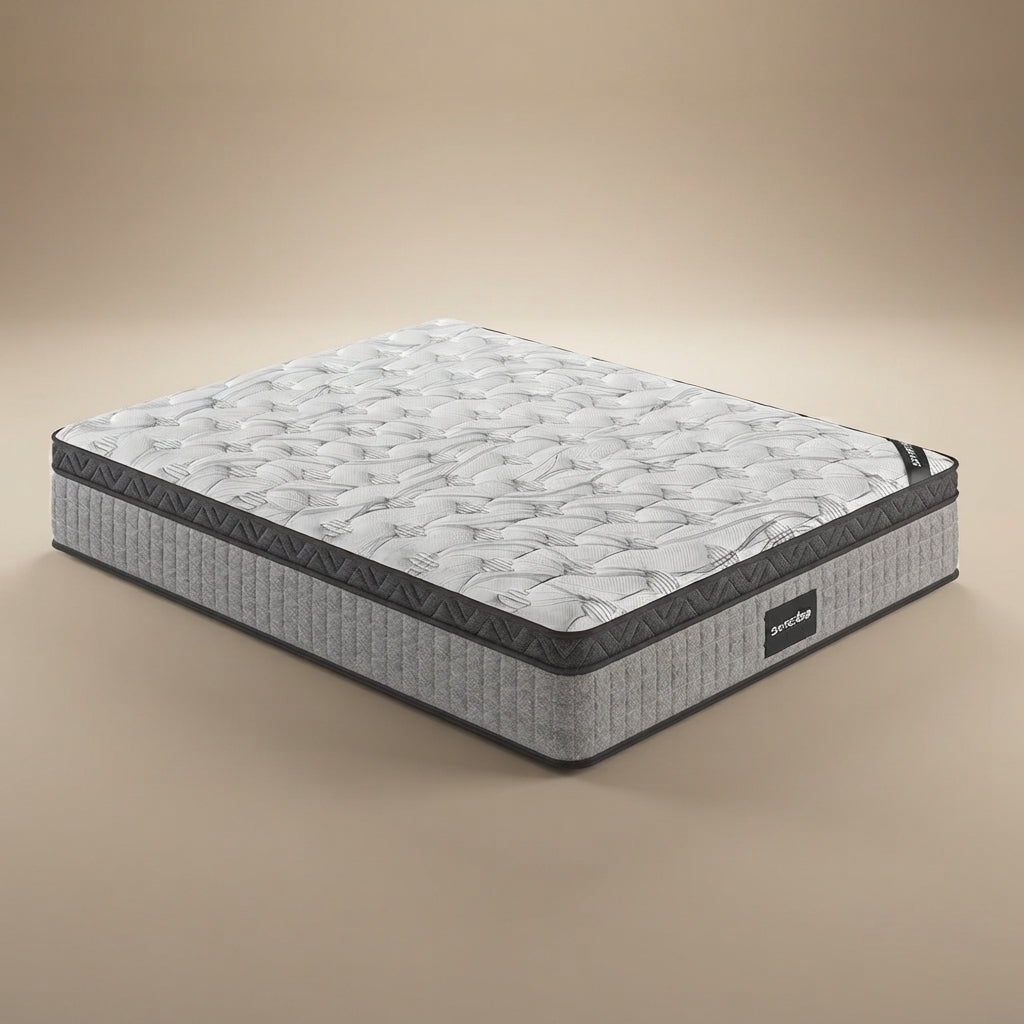 12" Twin Hybrid Mattress Gel Memory Foam