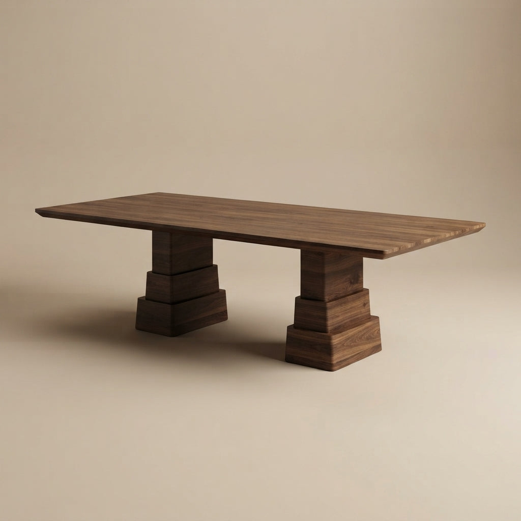 Astor Walnut Dining Table