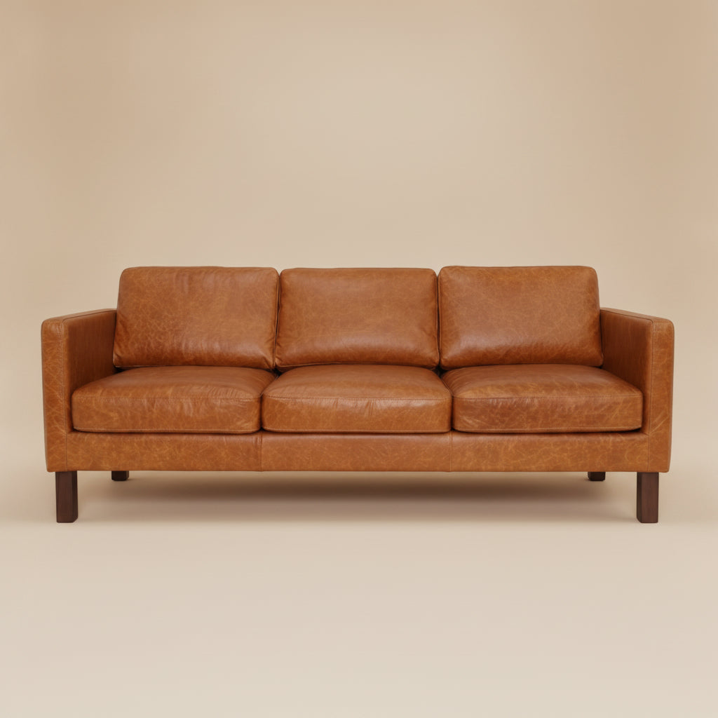 Granada Leather Sofa - Waxy Cognac