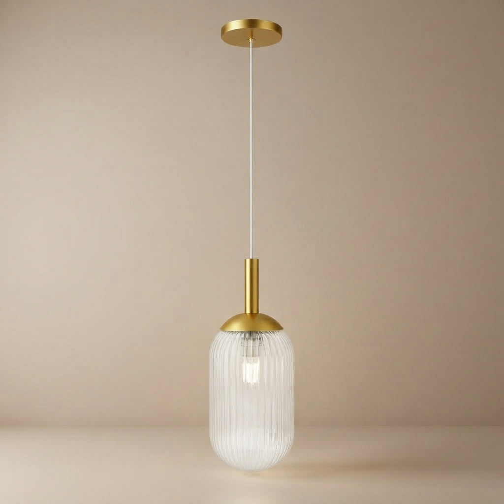 Halo Pendant Lamp - Gold - Clear