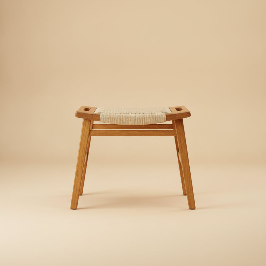 Kermit Stool - Tan Loom
