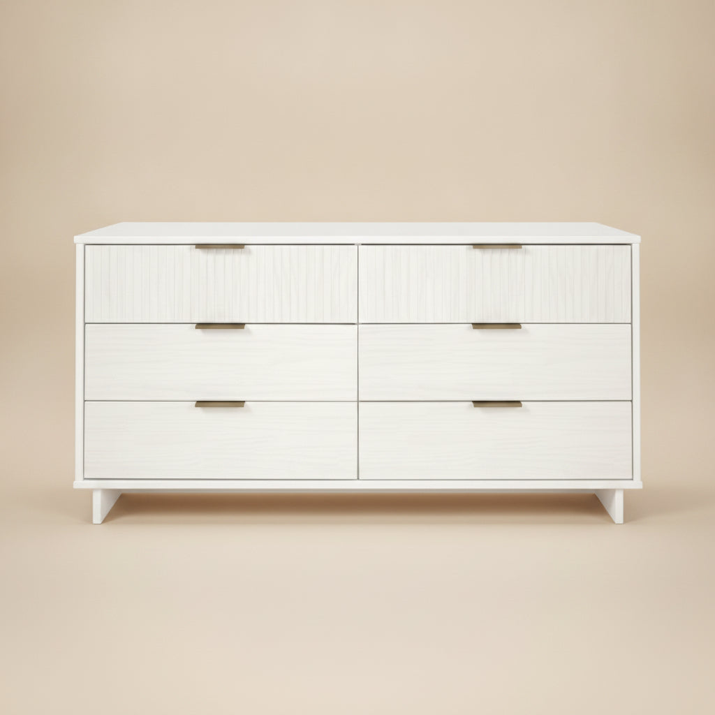 Granville 55.04 Double Wide Dresser in White