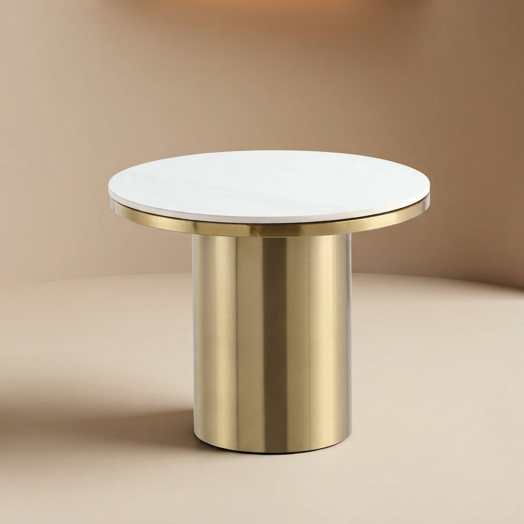 Glenn Gold End Table