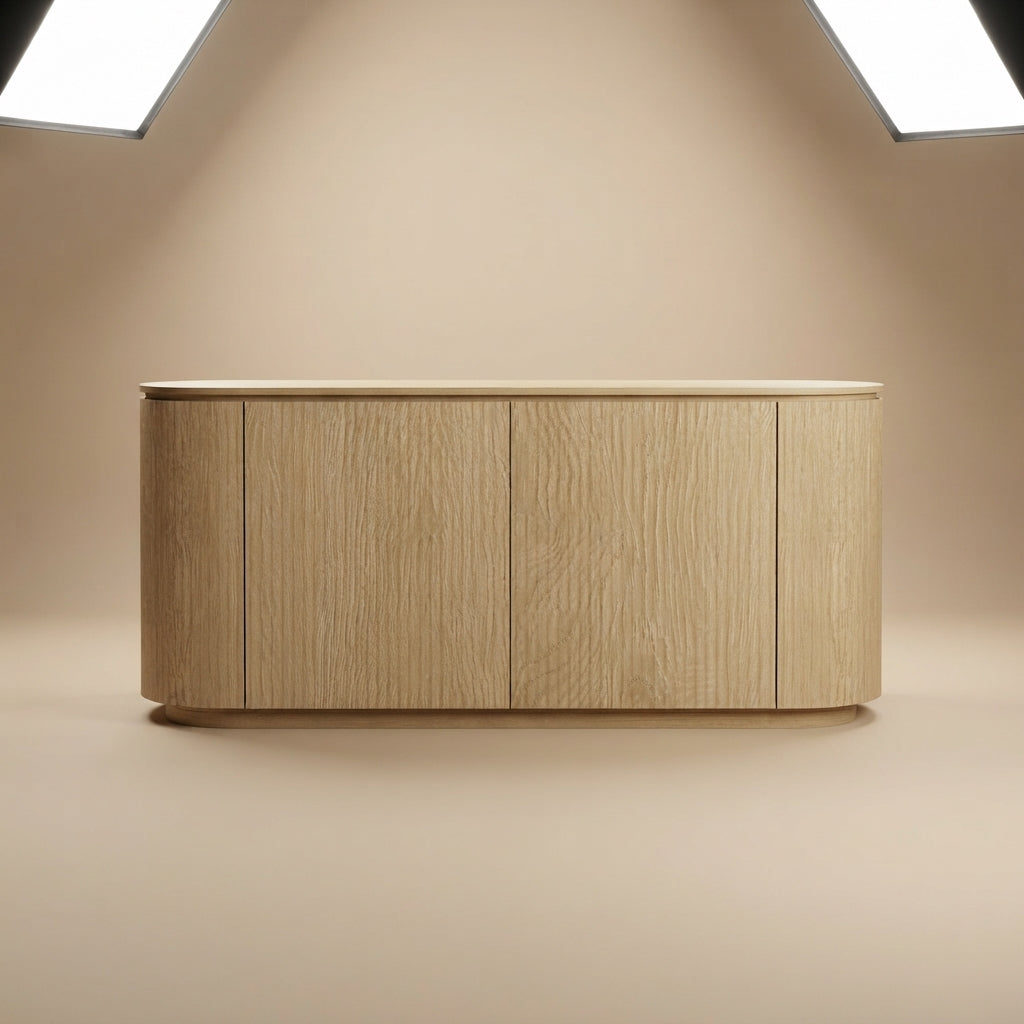Olivia 60" Sideboard in Natural Oak