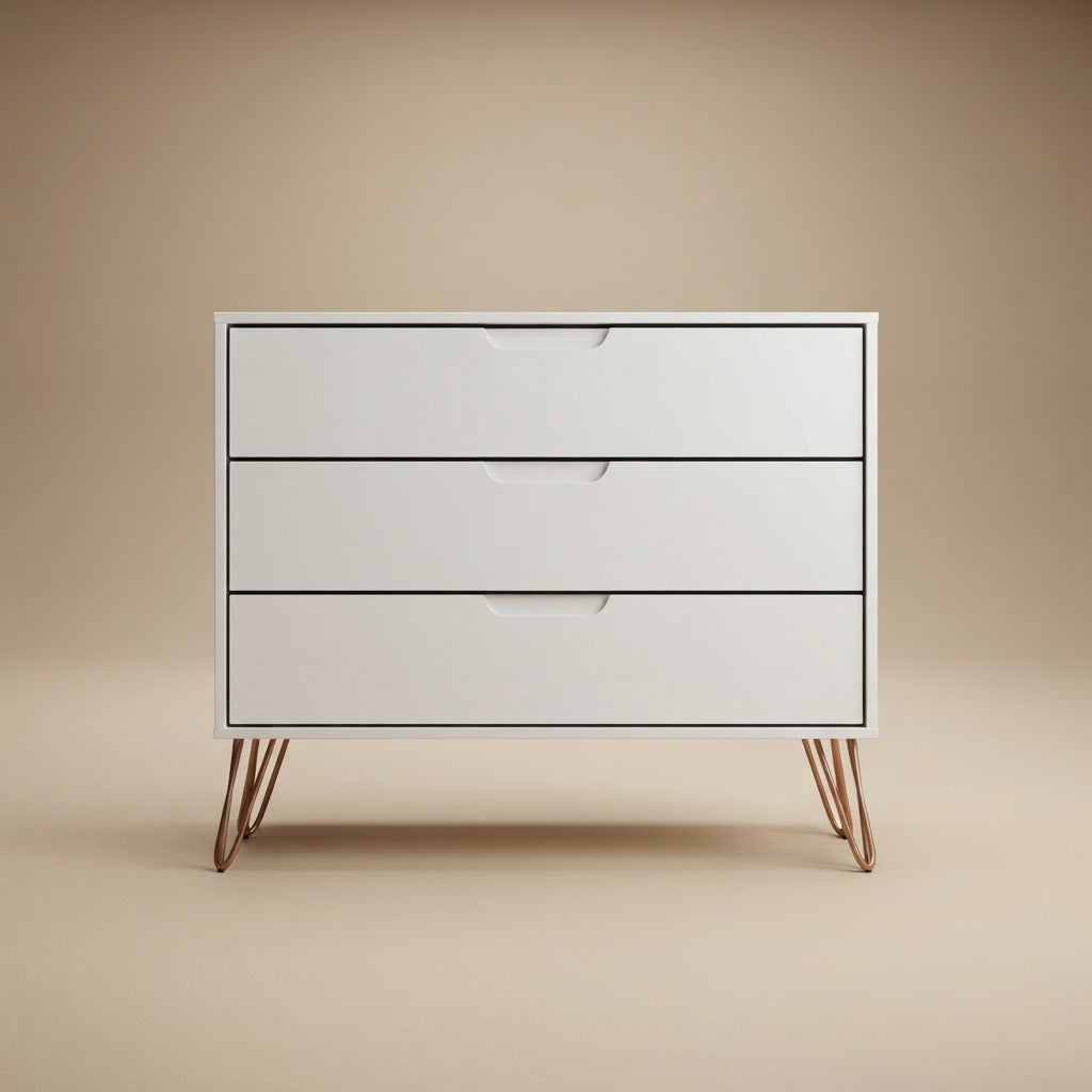 Rockefeller Dresser in White