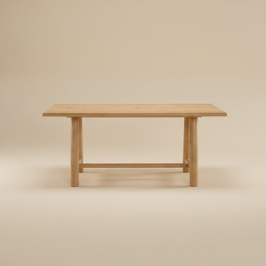 Duncan 71-inch Rectangular Wood Dining Room Table Washed Oak