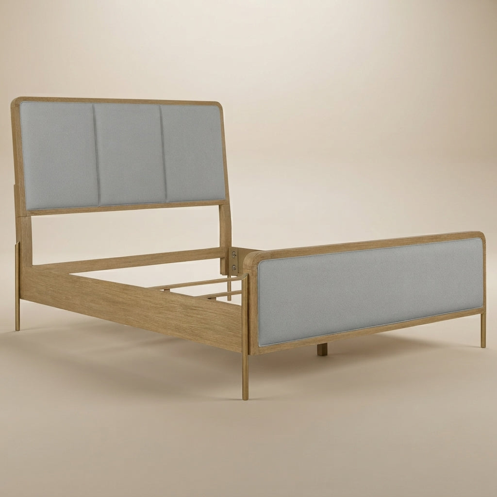 Arini Upholstered Eastern King Panel Bed