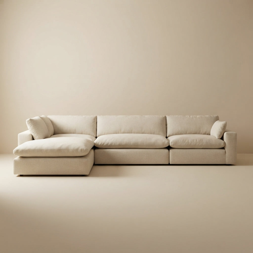 Elyza 5-Piece Sectional with Chaise - Left-Arm Chaise