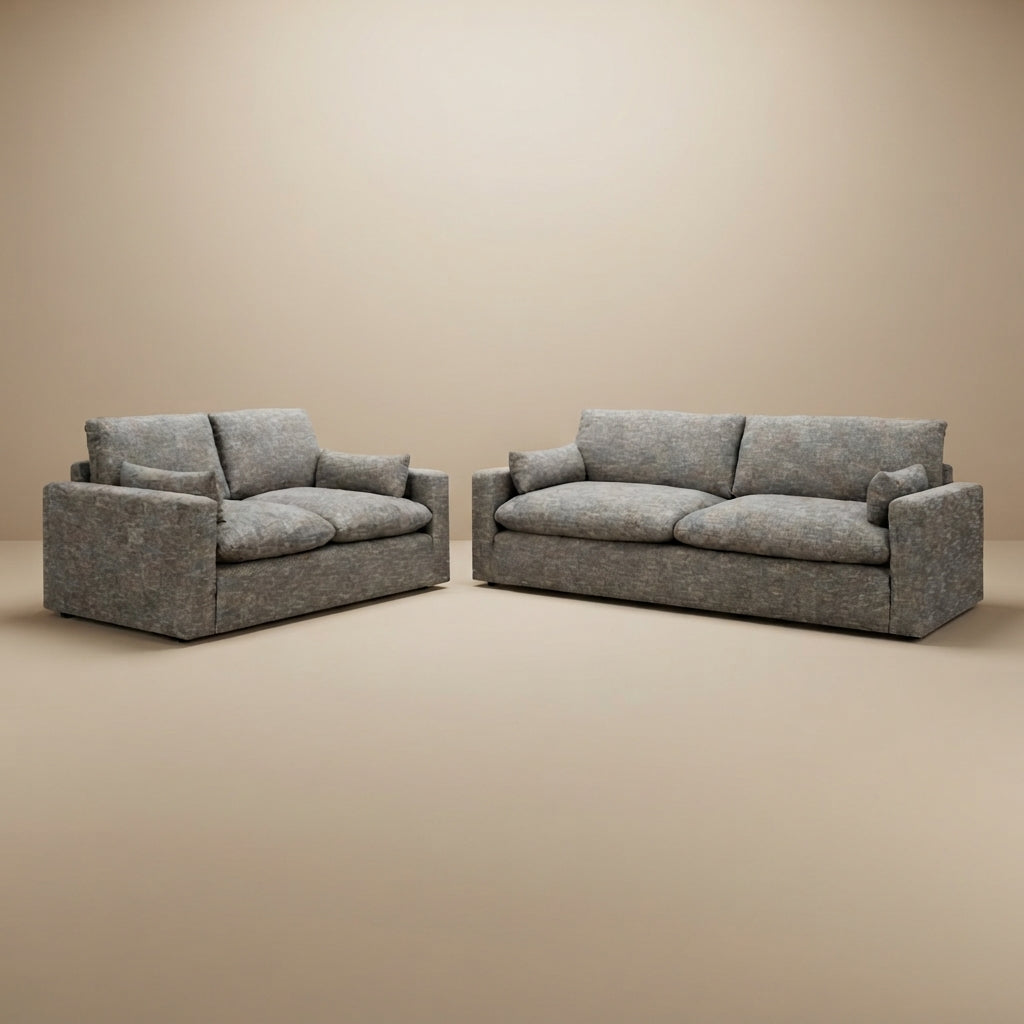Dramatic Sofa and Loveseat