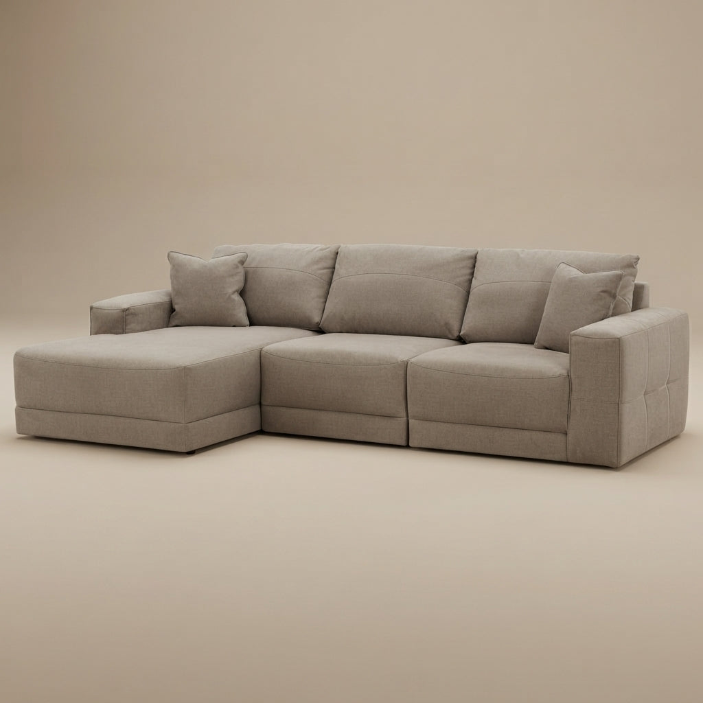 Next-Gen Gaucho 3-Piece Sectional Sofa with Chaise - Left-Arm Chaise