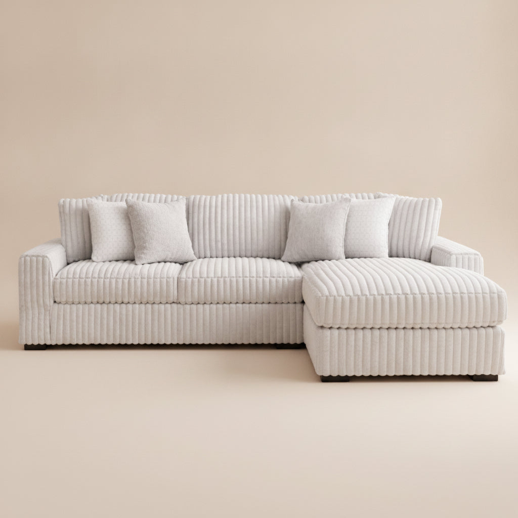 Stupendous 2-Piece Sectional with Chaise
