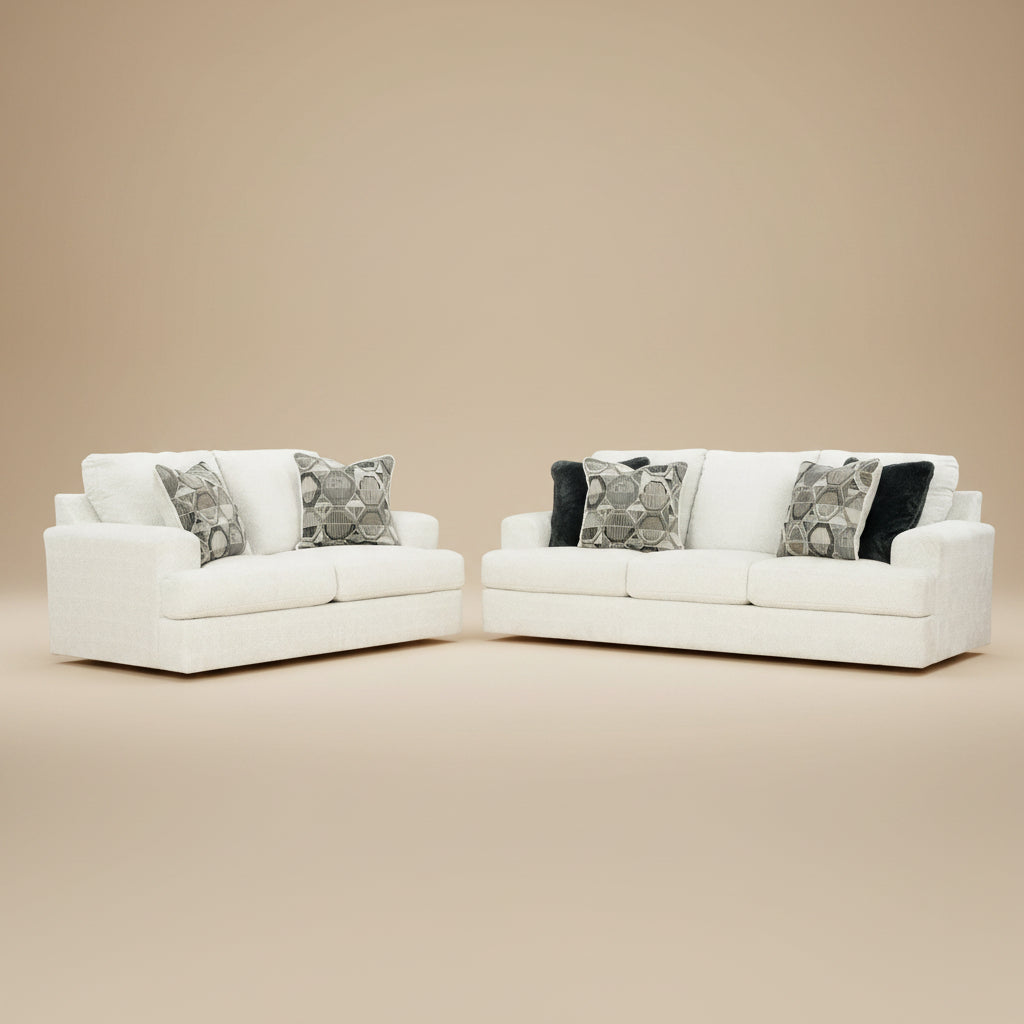 Karinne Sofa and Loveseat