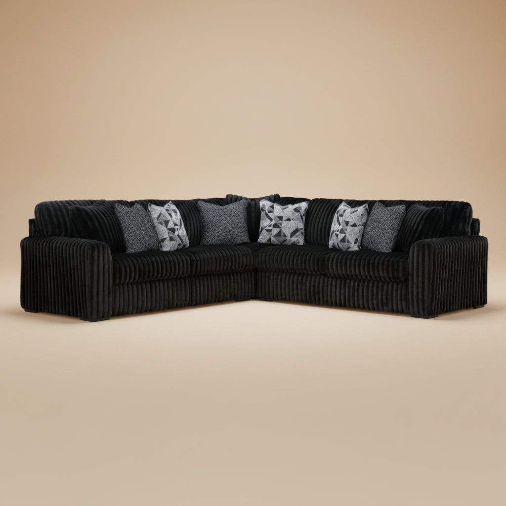 Midnight-Madness 3-Piece Sectional