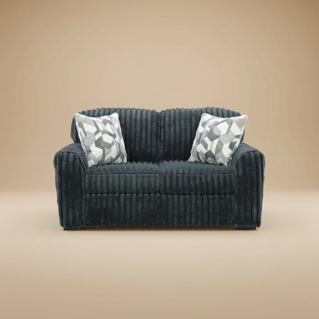 Midnight-Madness Loveseat - Blue