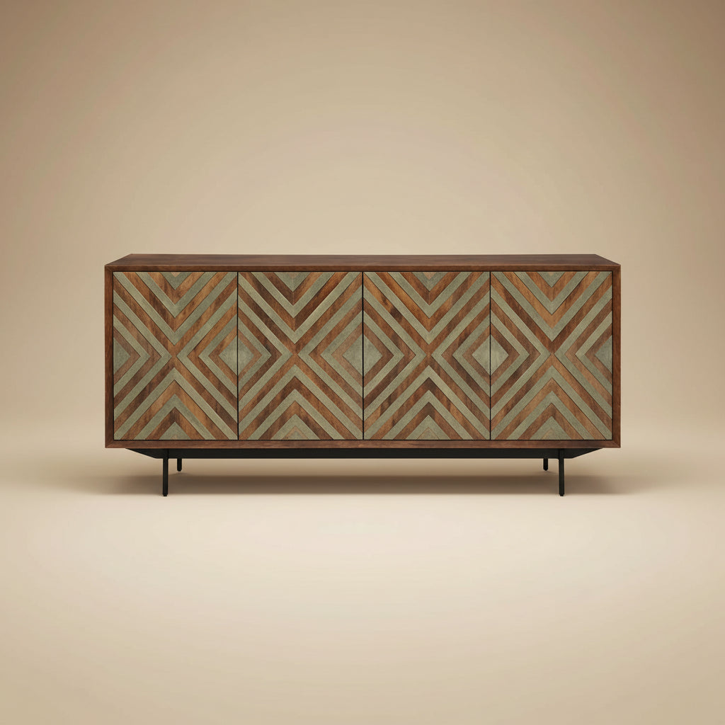 Dreggan Accent Cabinet - Brown