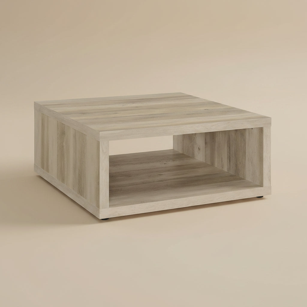 Frisco Square Engineered Pine Wood Coffee Table