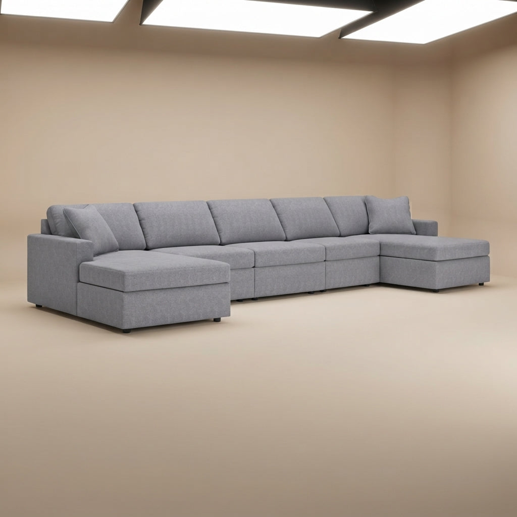 Modmax 5-Piece Double Chaise Sectional