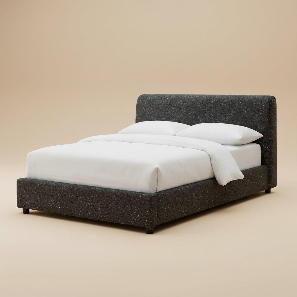 Vertham Black Full Bed