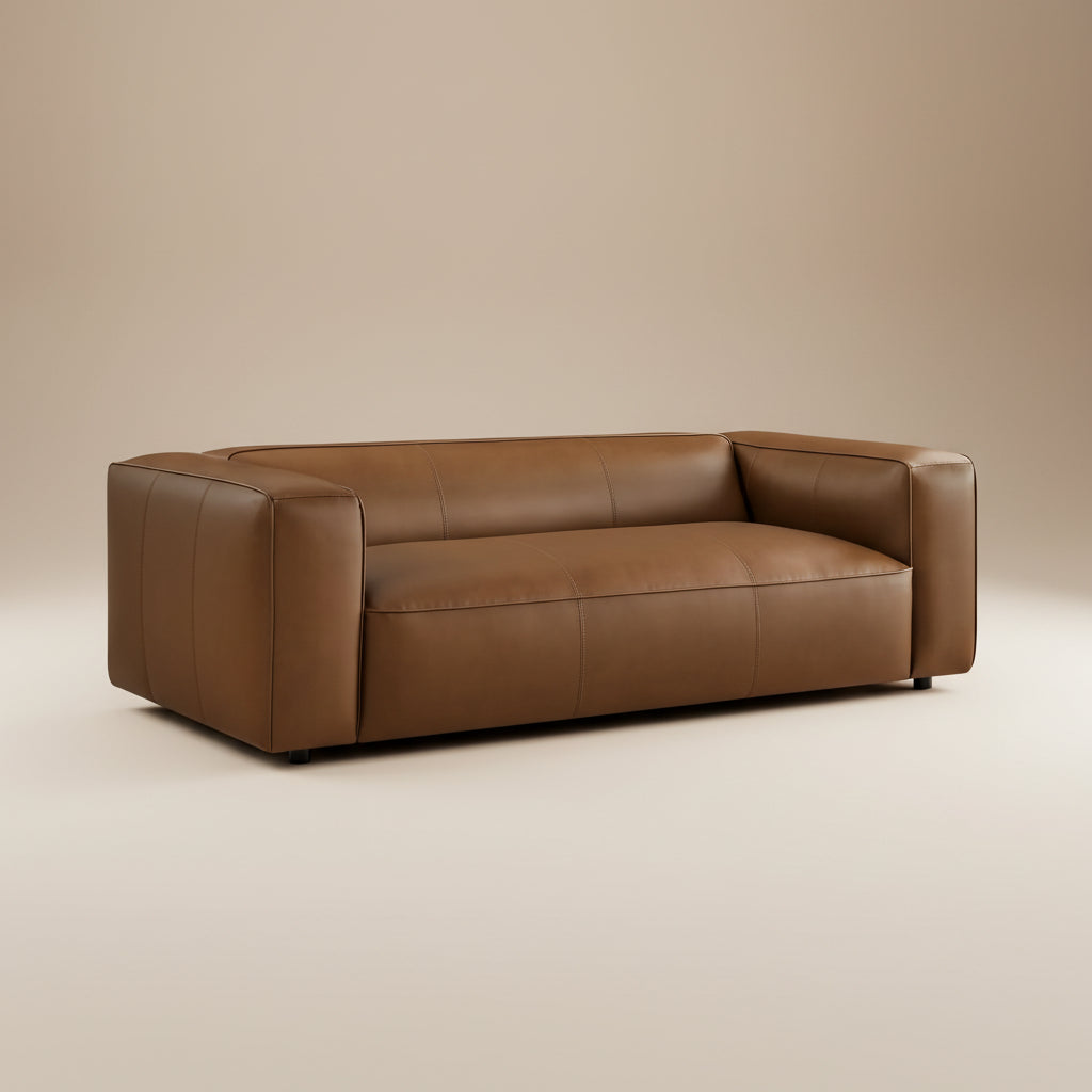 Auren Upholstered Vegan Leather Sofa by Modway