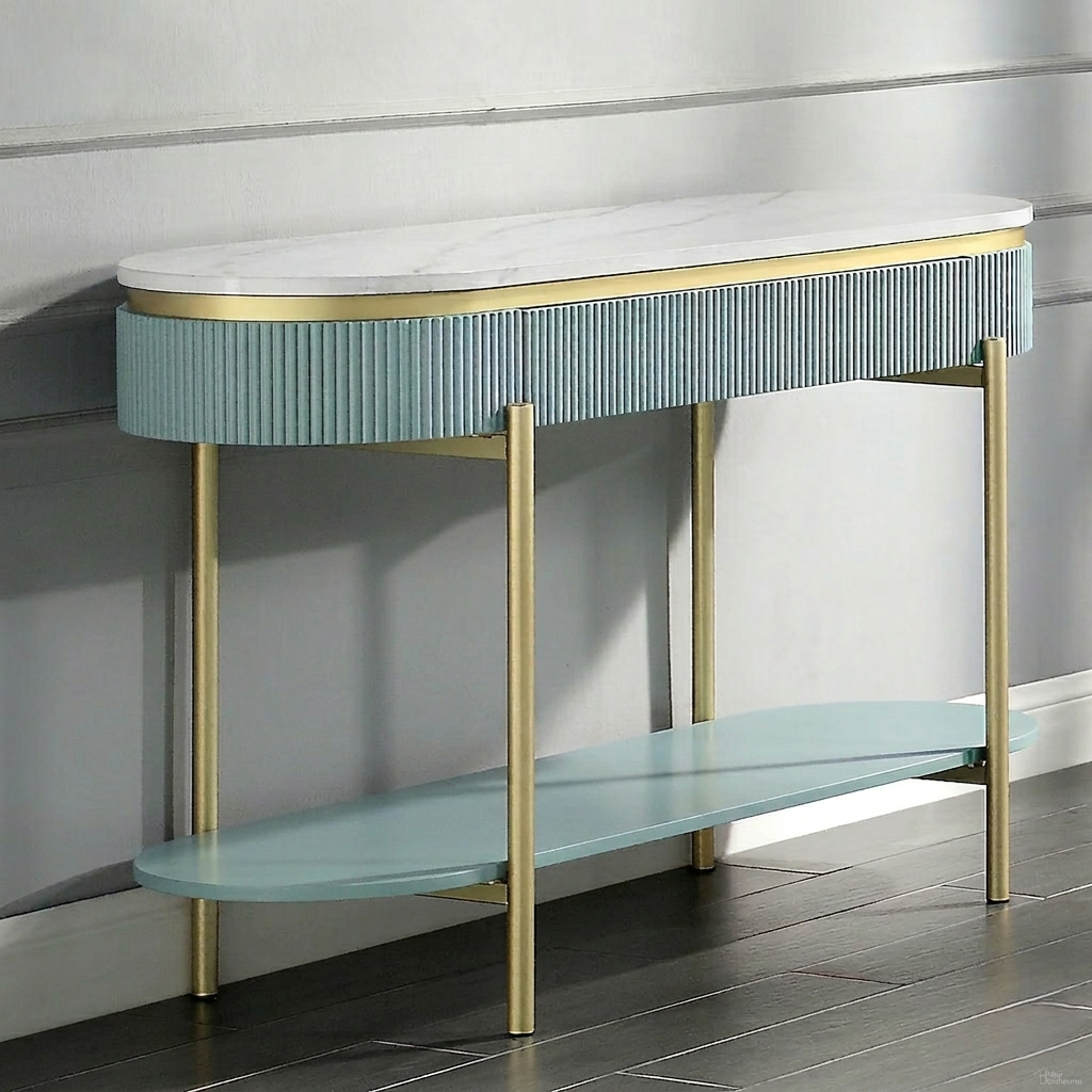 Koblenz Light Teal Sofa Table
